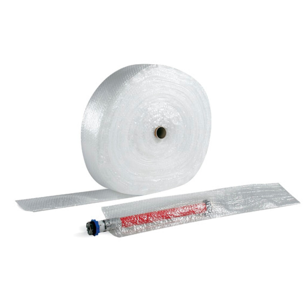 Luftpolsterschlauchfolie, 100 mm breit x 50 lfm, Stärke 60 µ, 3-lagig Produktabbildung: Luftpolsterschlauchfolie, 100 mm breit x 50 lfm, Stärke 60 µ, 3-lagig