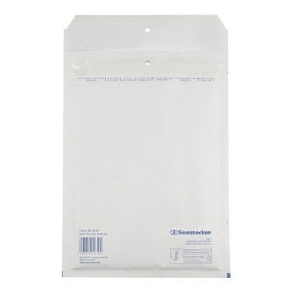 Produktabbildung: Soennecken Luftpolstertasche 2373 D/1 170x265mm hk ws 100 St./Pack.
