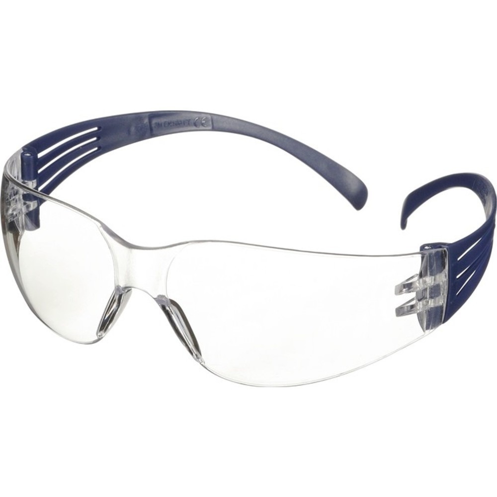 Illustration du produit: 3M™ Lunettes de protection SecureFit-SF100, incolores, anti-rayures, EN166, polycarbonate