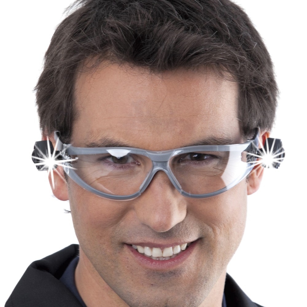 N° de l'image du produit 2 : Lunettes de protection à branches 3M™ LIGHT VISION™, transparentes