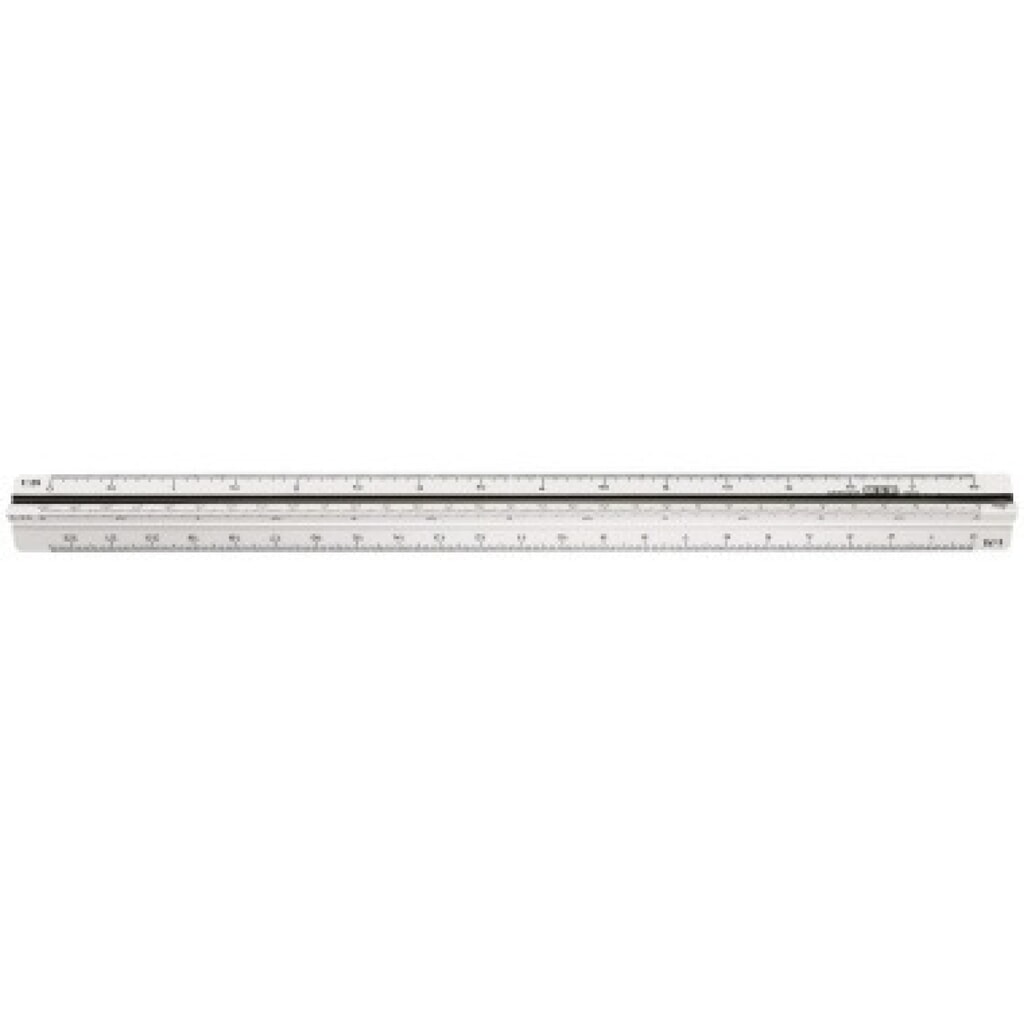 M+R Dreikantmaßstab Architekt 1 16310010 30cm Produktabbildung: M+R Dreikantmaßstab Architekt 1 16310010 30cm