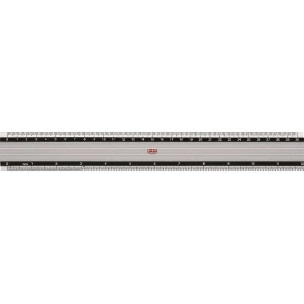 Produktabbildung: M+R Lineal 18300000 30cm Aluminium