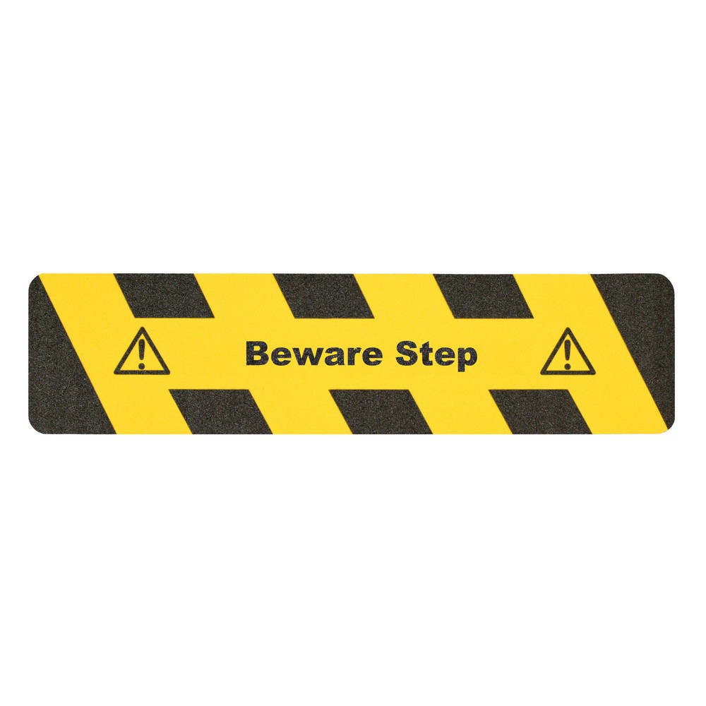 Productafbeelding nr. 1: m2-antislipplaag™ “Beware step”, lxb 610 x 150 mm