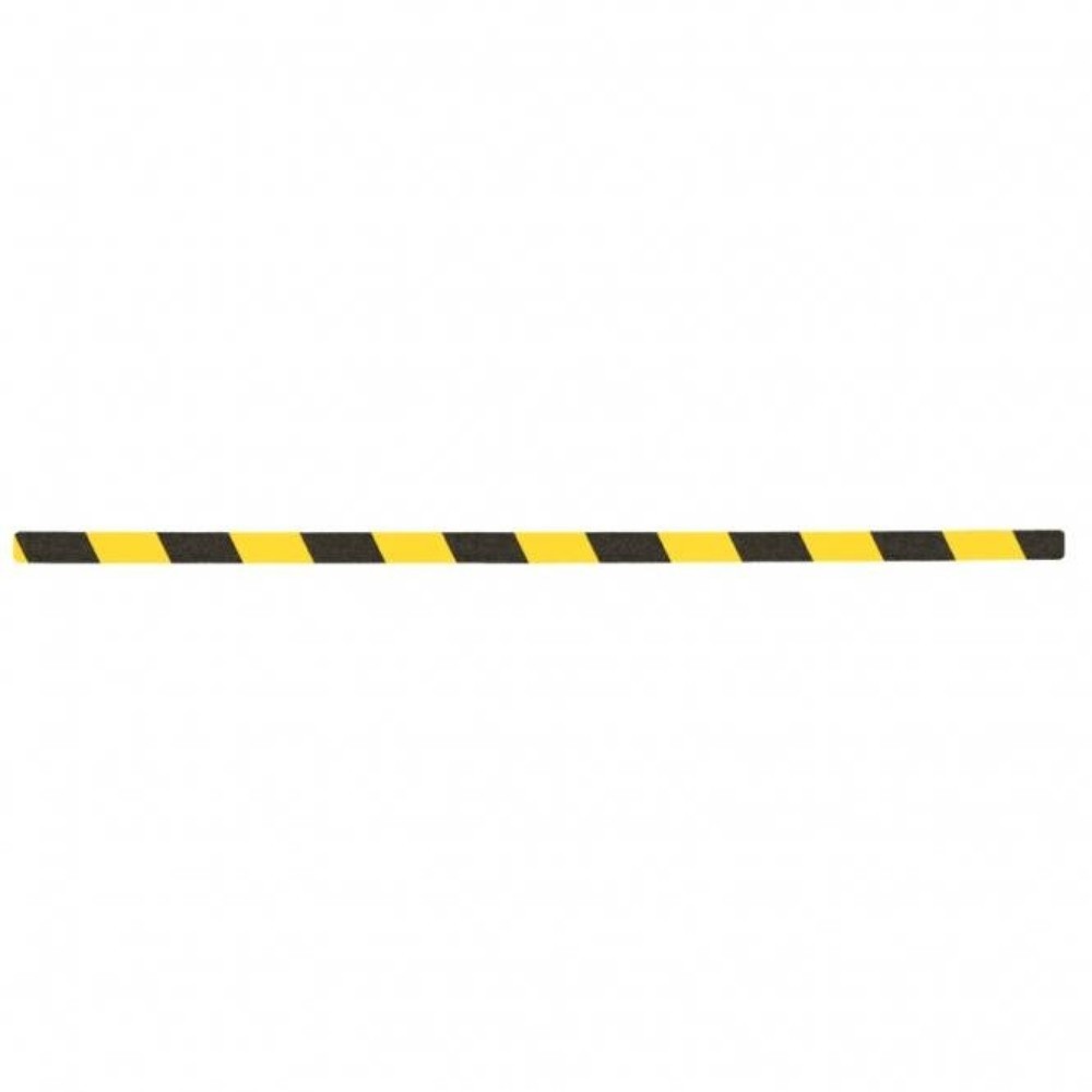 Productafbeelding nr. 1: m2-antisliplaag™ waarschuwingsmarkering, 10 stuks, lxb 800 x 25 mm, geel-zwart