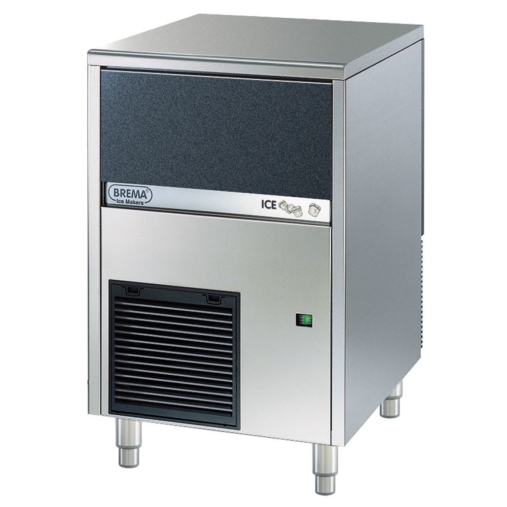 Illustration du produit: Machine à glaçons Stalgast pour glaçons entiers de 18g, 42kg/24 h, refroidie par eau