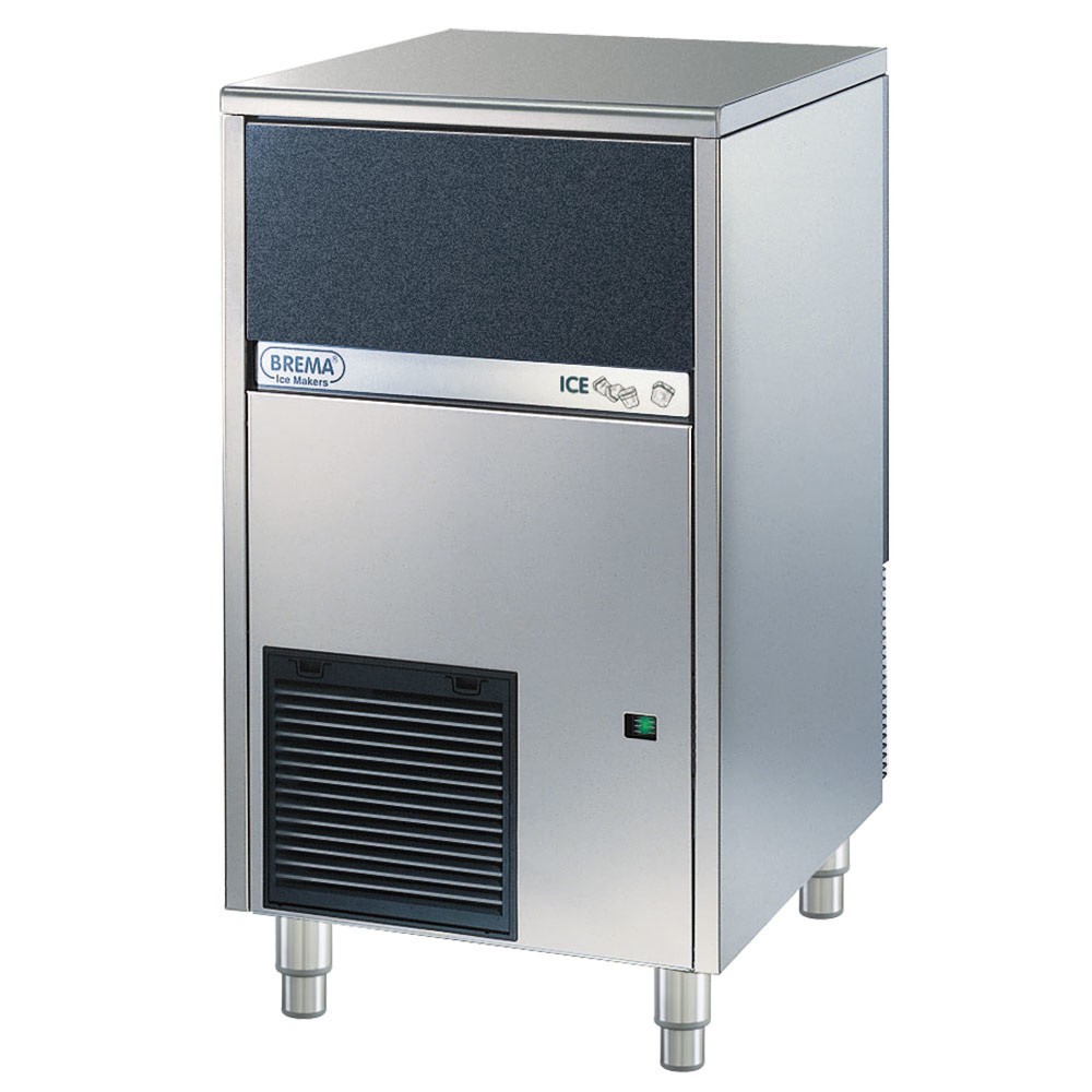 Illustration du produit: Machine à glaçons Stalgast pour glaçons entiers de 18g, 46kg/24 h, refroidie par eau