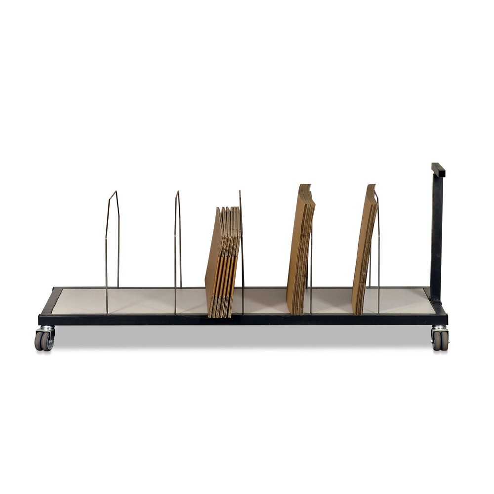 Illustration du produit: Magasin sous table pour tables d’emballage, long avec 6 arceaux