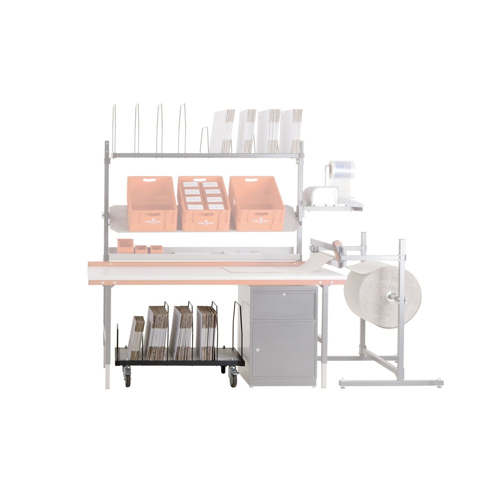Zdjęcie produktu nr 4: Rocholz szuflada podblatowa do systemu stołu do pakowania, wys. x szer. x gł. 690 x 1 015 x 600 mm