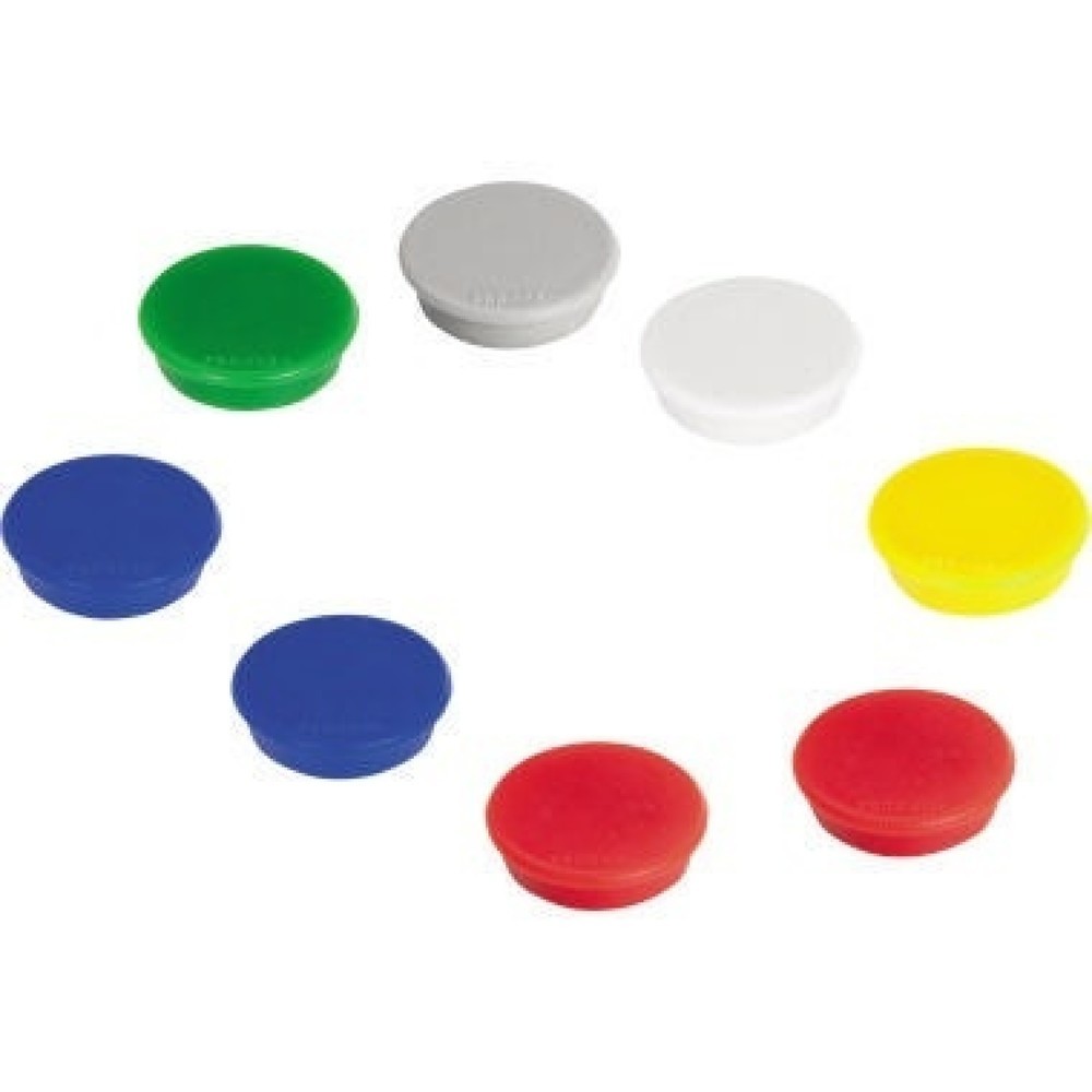 Produktabbildung: FRANKEN Magnet HM20 99 rund 24mm sortiert 10 St./Pack.