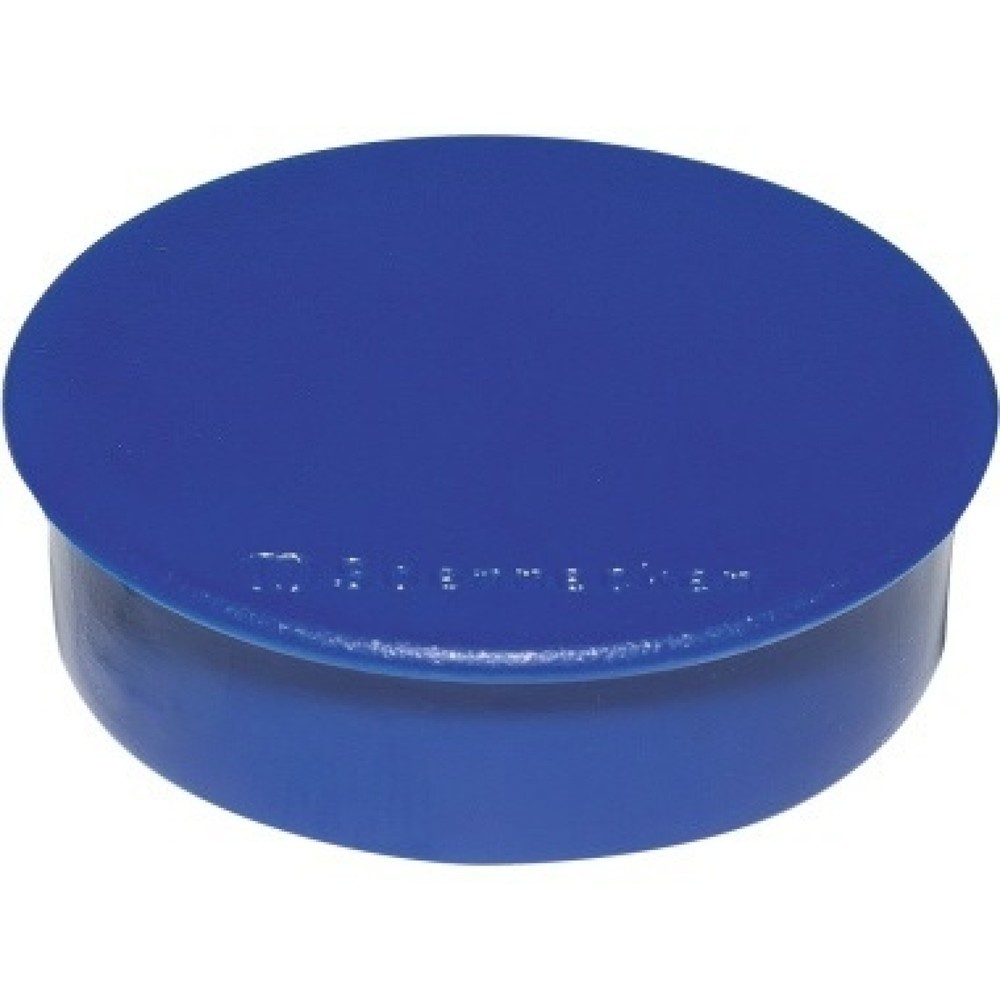 Produktabbildung: Soennecken Magnet 4803 rund 32mm blau 10 St./Pack.