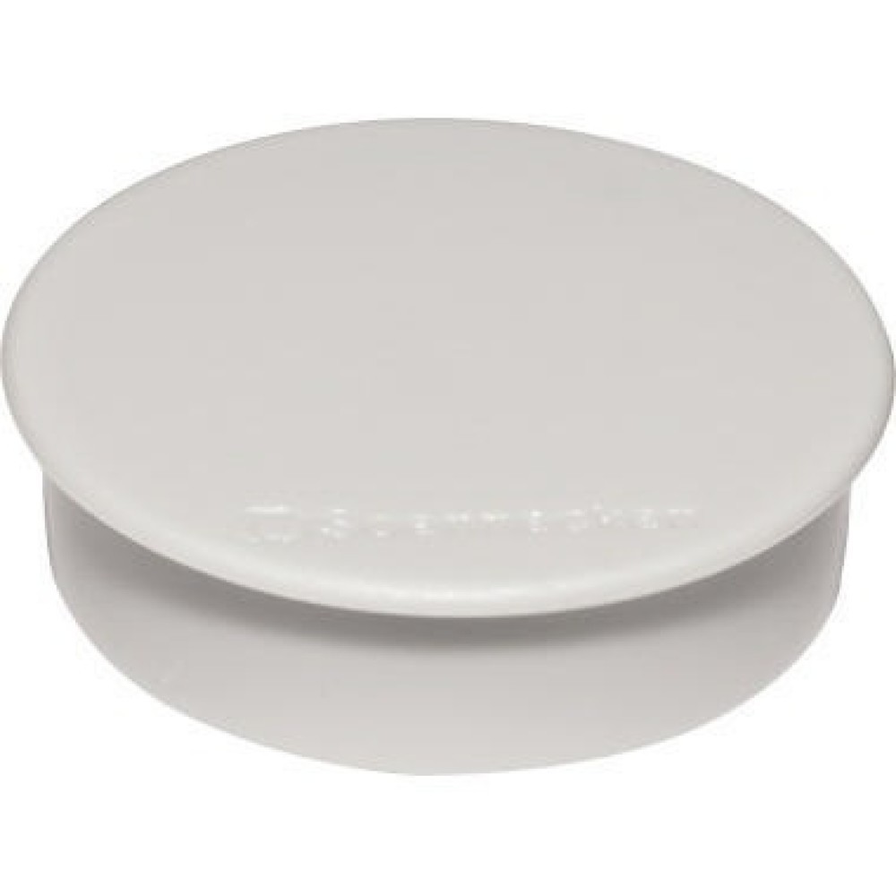 Produktabbildung: Soennecken Magnet 4807 rund 32mm grau 10 St./Pack.