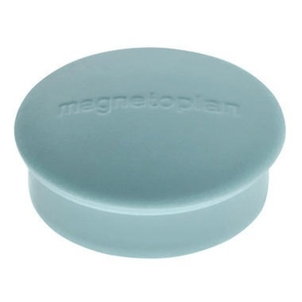 Produktabbildung: magnetoplan® Magnet Discofix Mini 1664603 20mm blau 10 St./Pack.