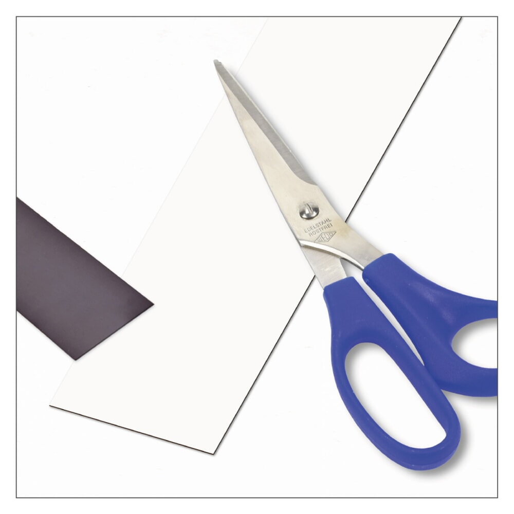 Produktabbildung Nr. 1: Magnetisches Beschriftungsband, Rolle, Höhe 50 mm, weiß