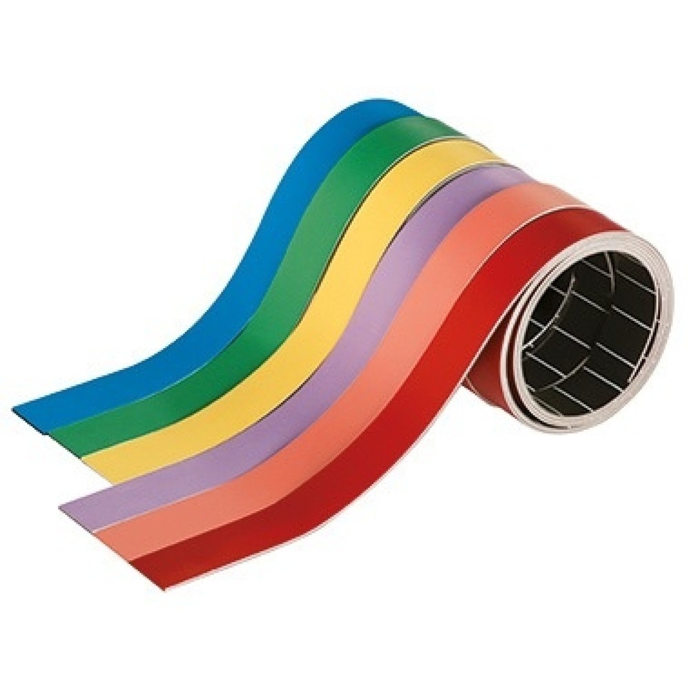 Produktabbildung Nr. 2: magnetoplan® Magnetband 1261006 1mx10mm rot