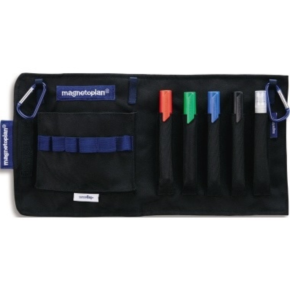 Produktabbildung: magnetoplan® Moderationstasche Action Wallet 11121 gefüllt