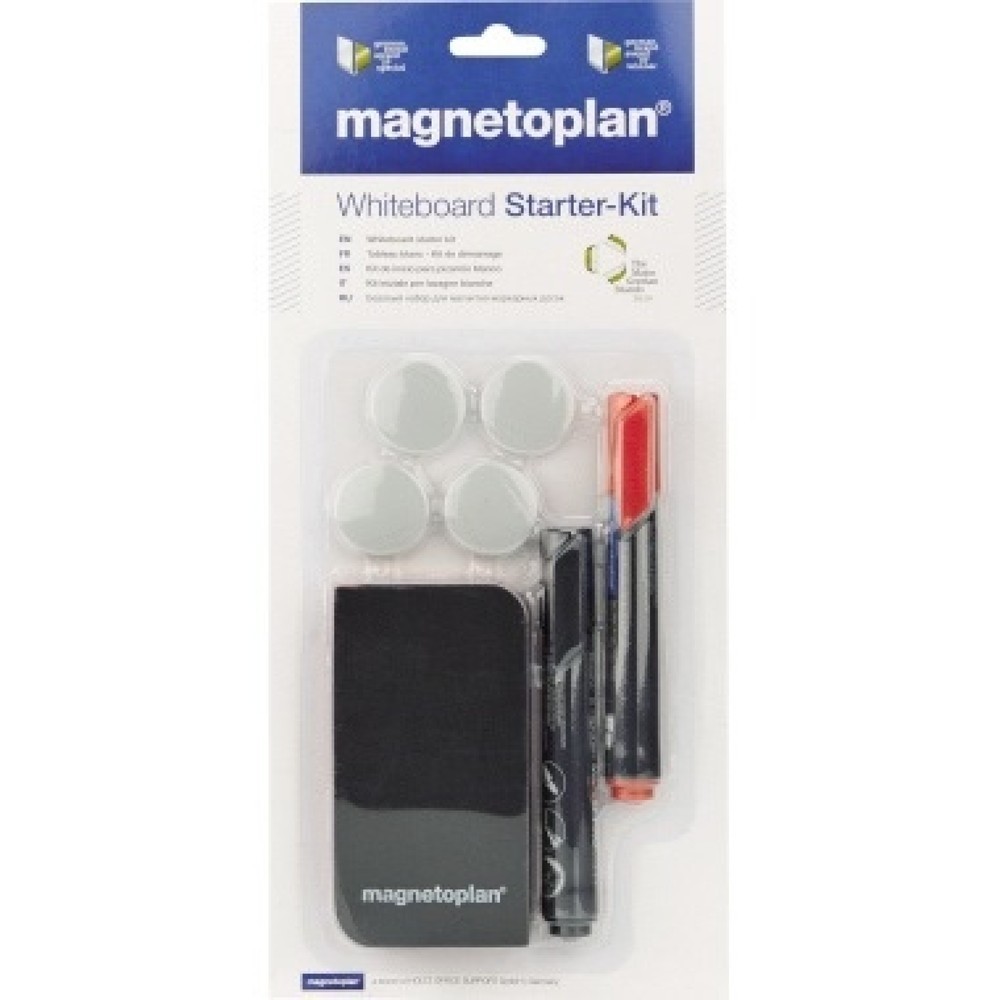 Produktabbildung: magnetoplan® Whiteboard Starter-Kit 37102