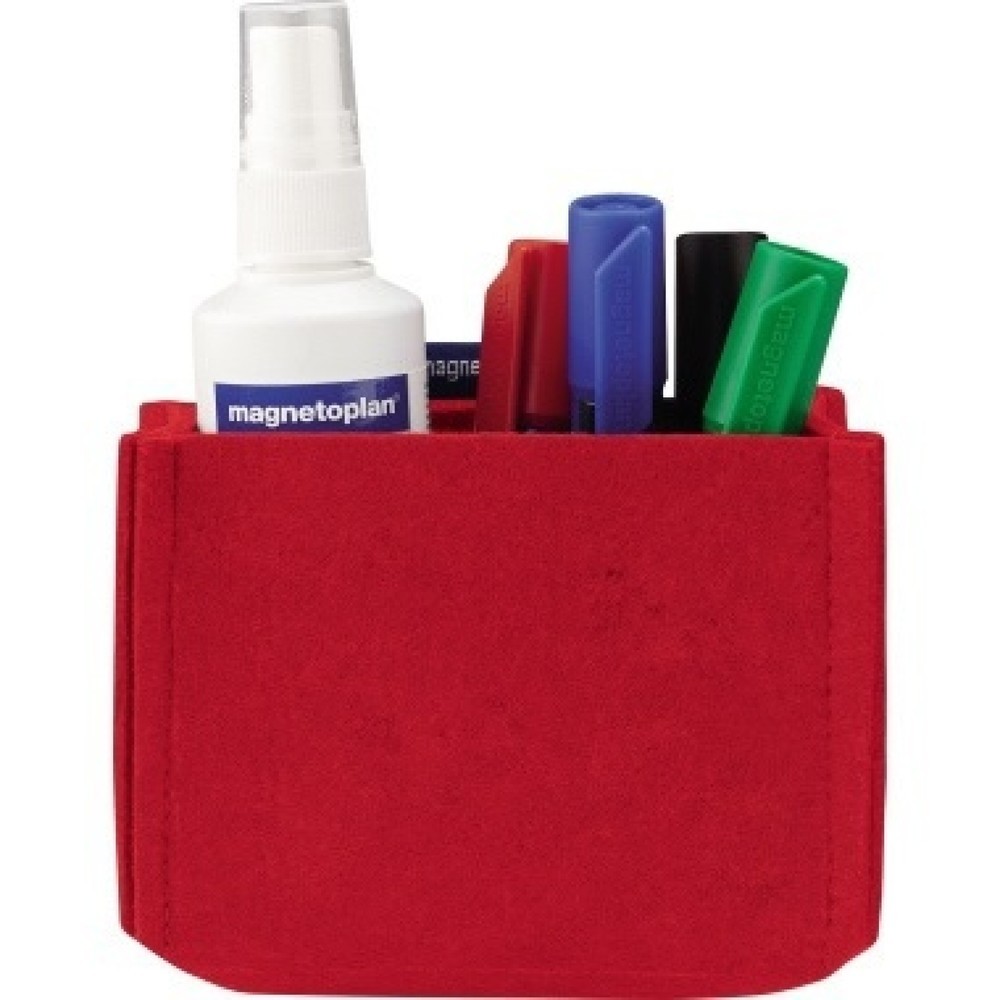 Produktabbildung: magnetoplan® Stiftehalter magnetoTray big 1227706 rot