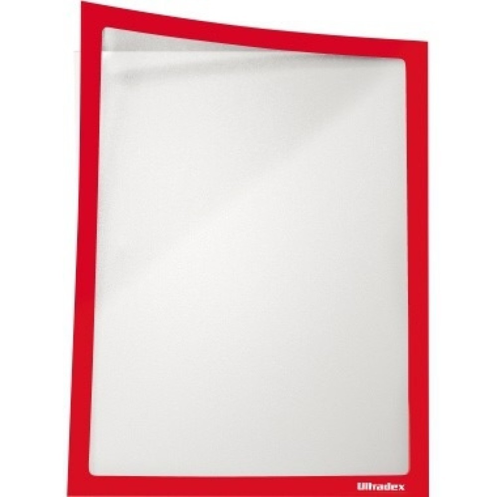 Produktabbildung Nr. 1: Ultradex Infotasche 889305 435x312mm rot 5 St./Pack.