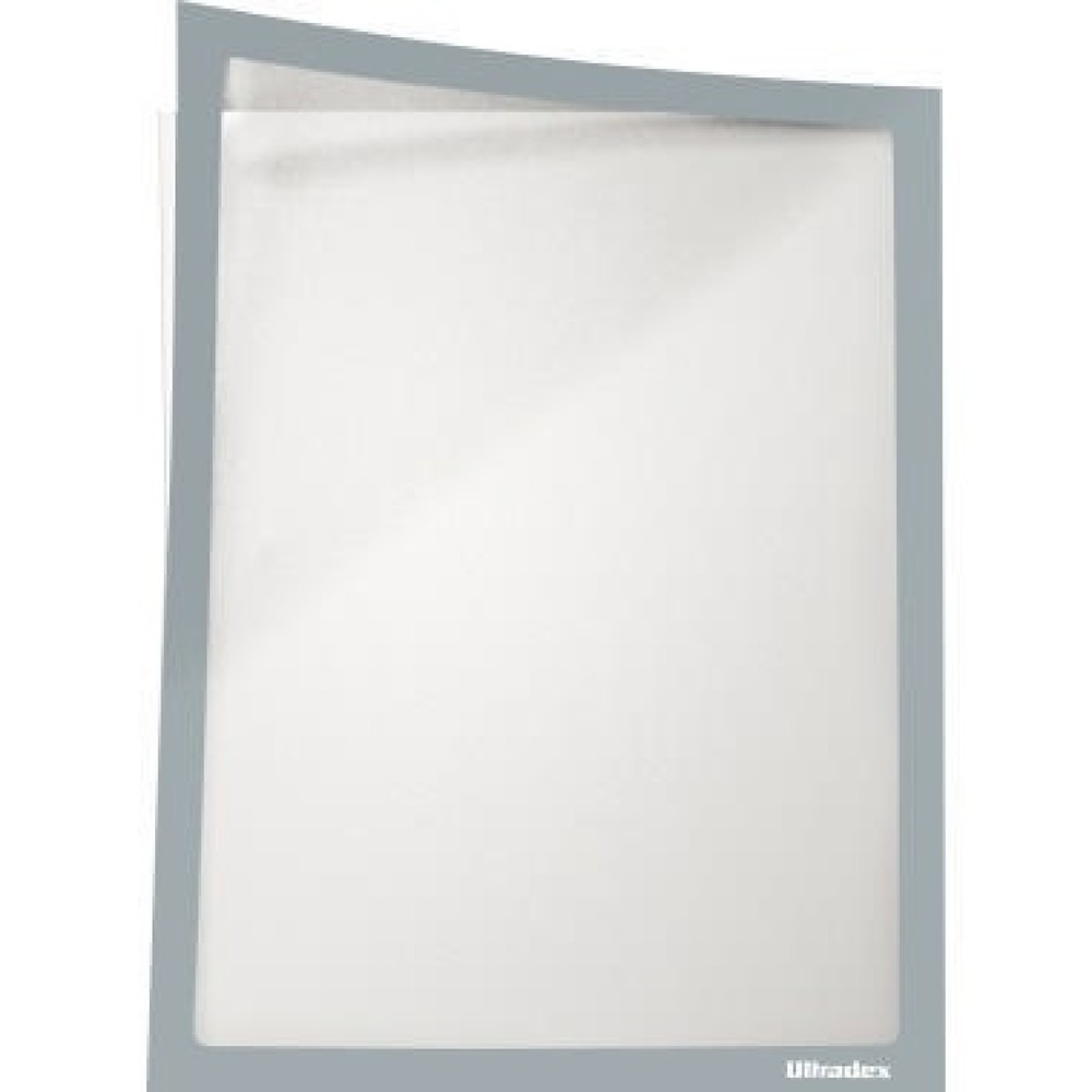 Produktabbildung: Ultradex Infotasche 889309 435x312mm grau 5 St./Pack.