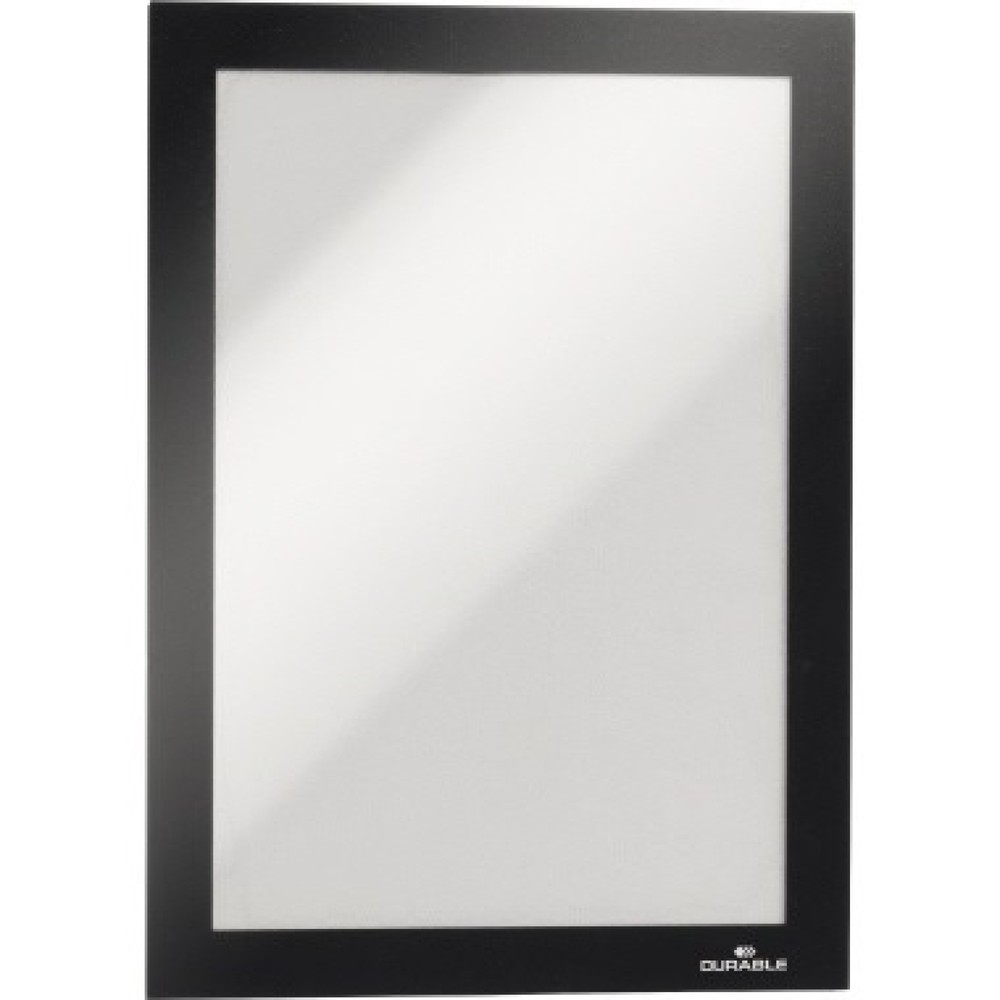 DURABLE Magnetrahmen DURAFRAME 487101 DIN A5 schwarz 2 St./Pack. Produktabbildung: DURABLE Magnetrahmen DURAFRAME 487101 DIN A5 schwarz 2 St./Pack.