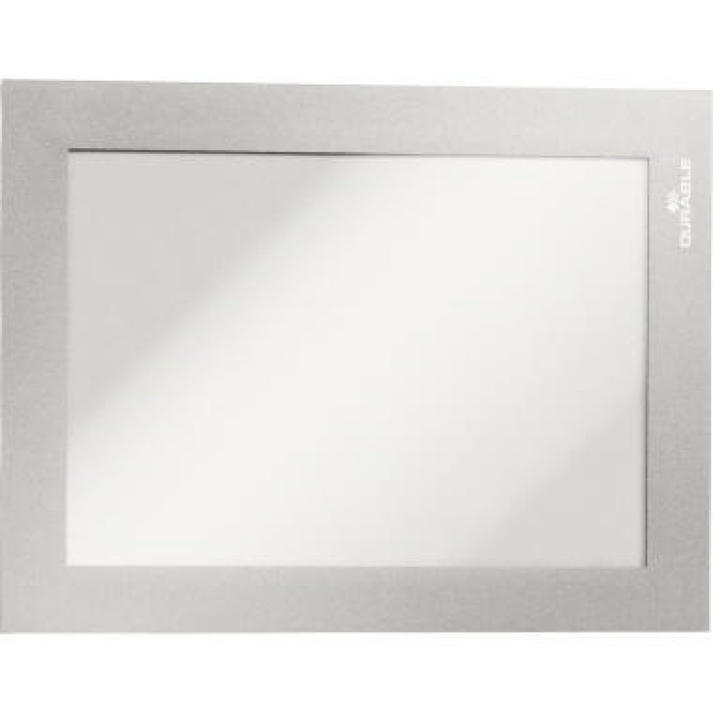 Produktabbildung: DURABLE Magnetrahmen DURAFRAME 487023 DIN A6 silber 2 St./Pack.