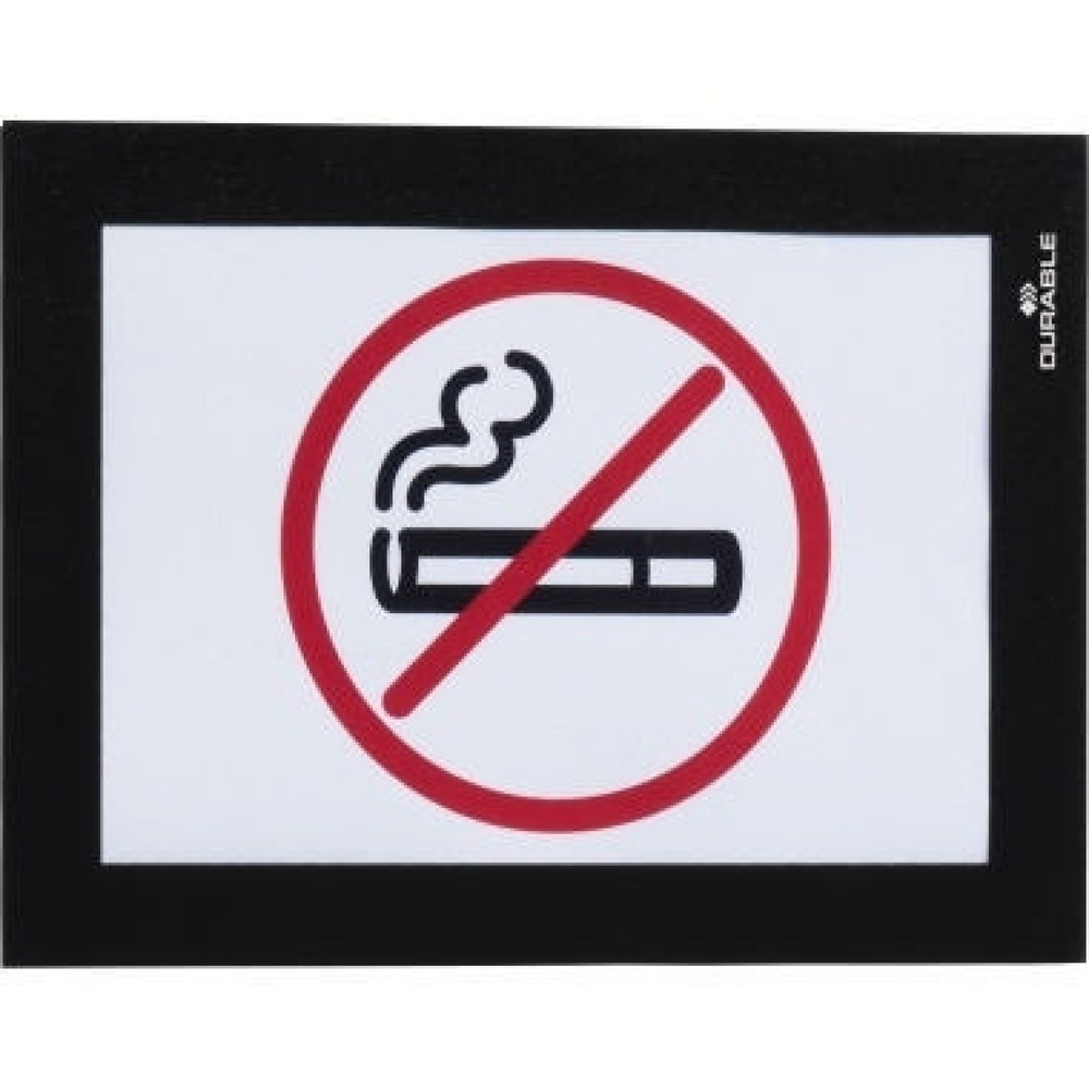 Produktabbildung: DURABLE Magnetrahmen DURAFRAME 487001 DIN A6 schwarz 2 St./Pack.