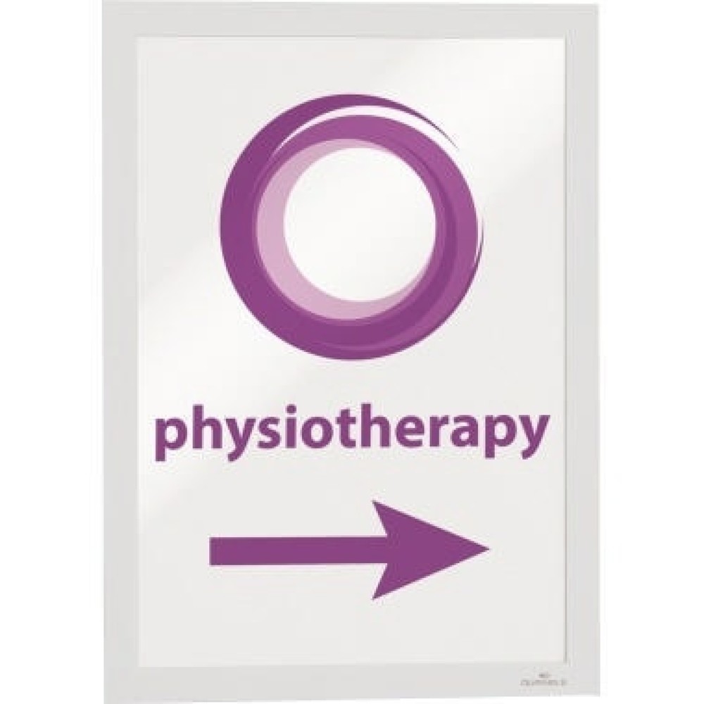 Produktabbildung: DURABLE Magnetrahmen DURAFRAME 487202 DIN A4 weiß 2 St./Pack.