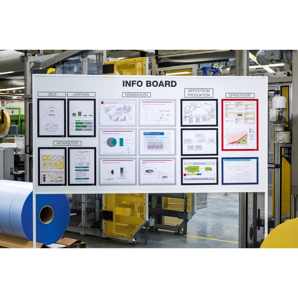 Magnetrahmen DURABLE DURAFRAME®, DIN A4, schwarz Produktabbildung: Magnetrahmen DURABLE DURAFRAME®, DIN A4, schwarz
