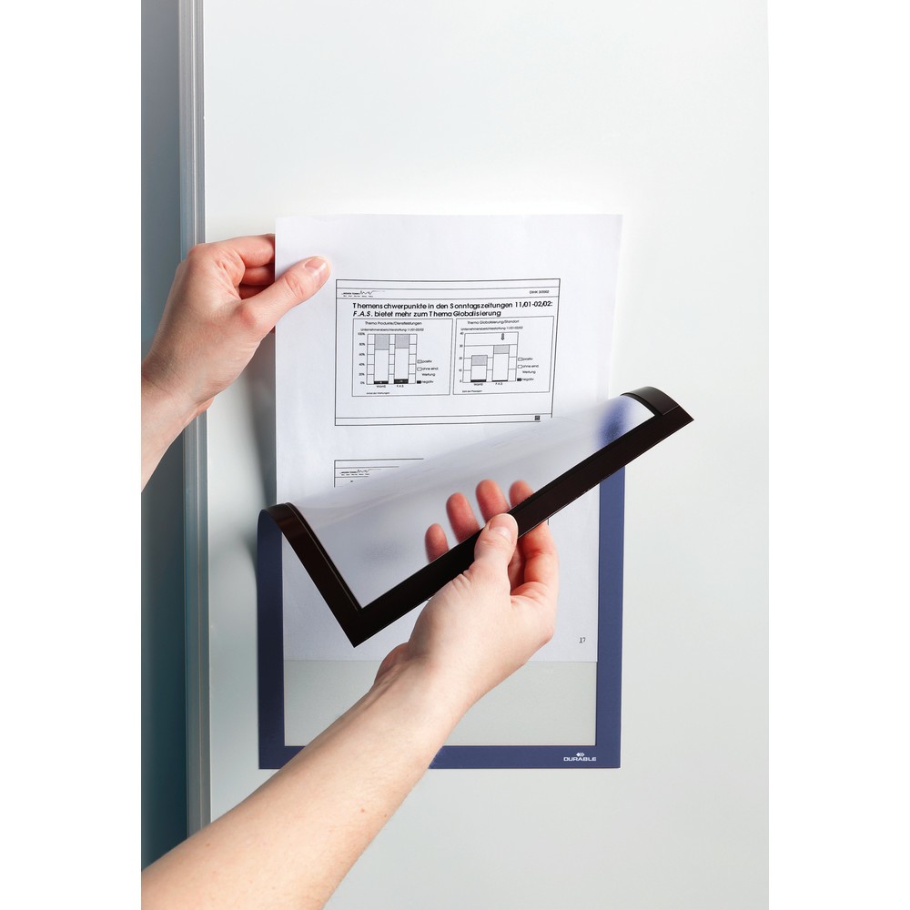 Produktabbildung Nr. 3: Magnetrahmen DURABLE DURAFRAME®, DIN A4, dunkelblau