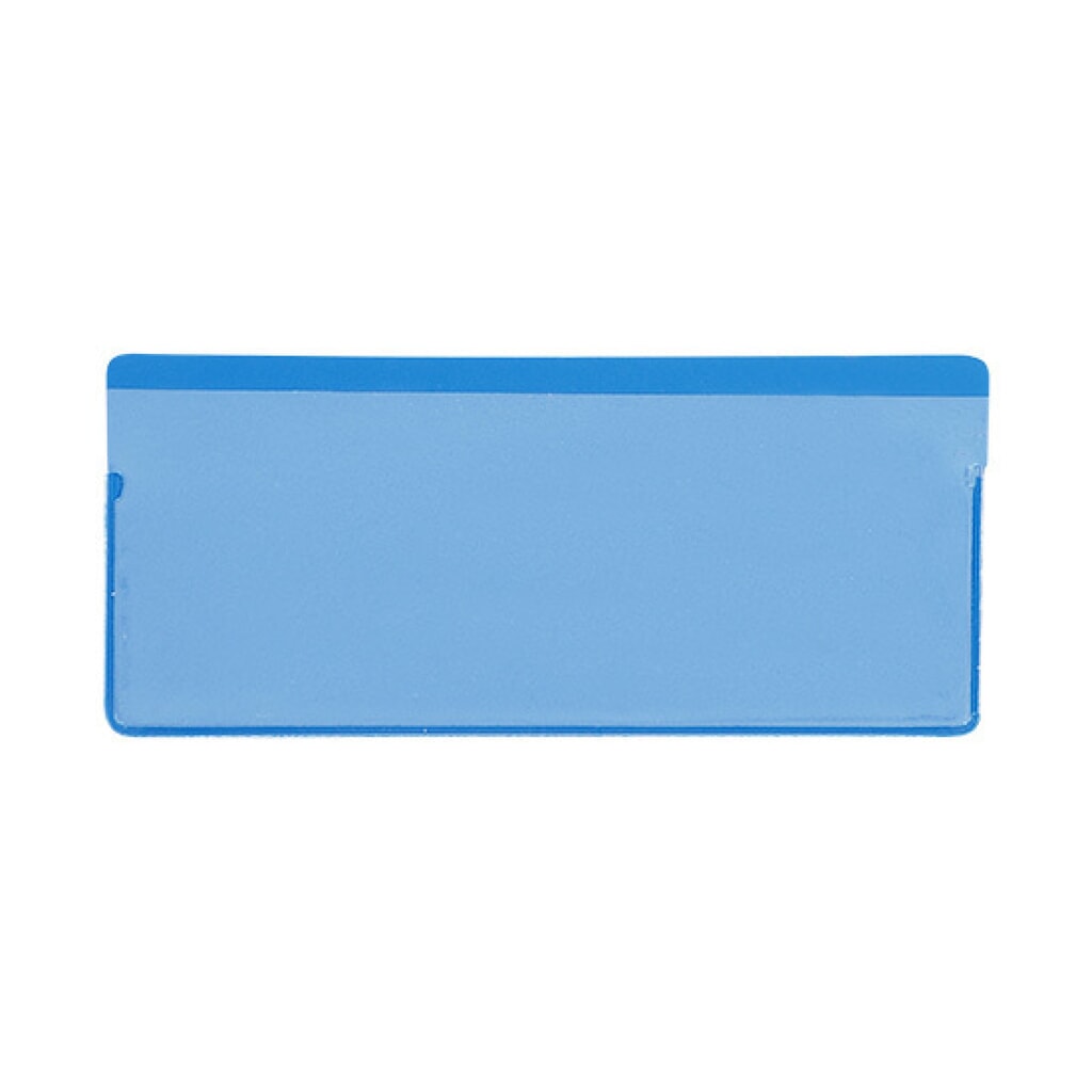 Produktabbildung: Magnettaschen, 50 Stk/VE, HxB 50 x 110 mm, Einschub oben