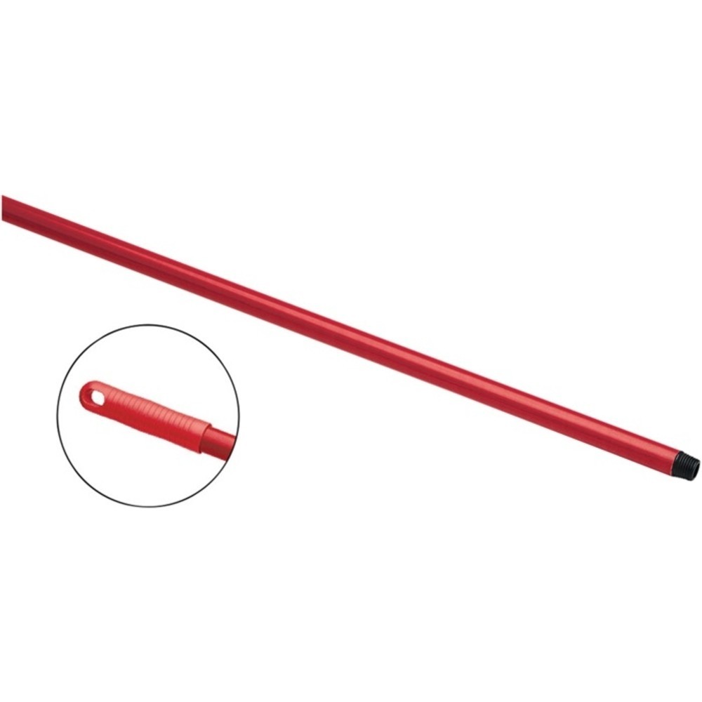 N° de l'image du produit 2 : Manche à balai HACCP longueur 1500 mm fibres de verre rouge NÖLLE