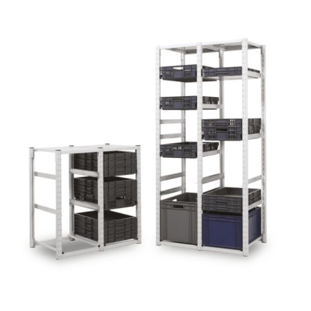 Product afbeelding: ManOrga Bakkenrek voor euroboxen, GF, H x B x D 1.000 x 307 x 400 mm