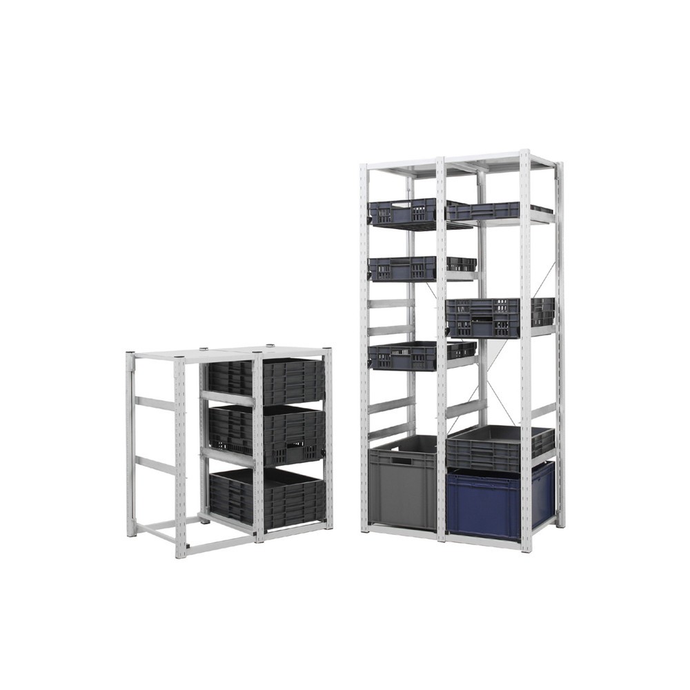 Produktabbildung Nr. 1: ManOrga Behälterregal für Euroboxen, AF, HxBxT 1.000 x 407 x 600 mm