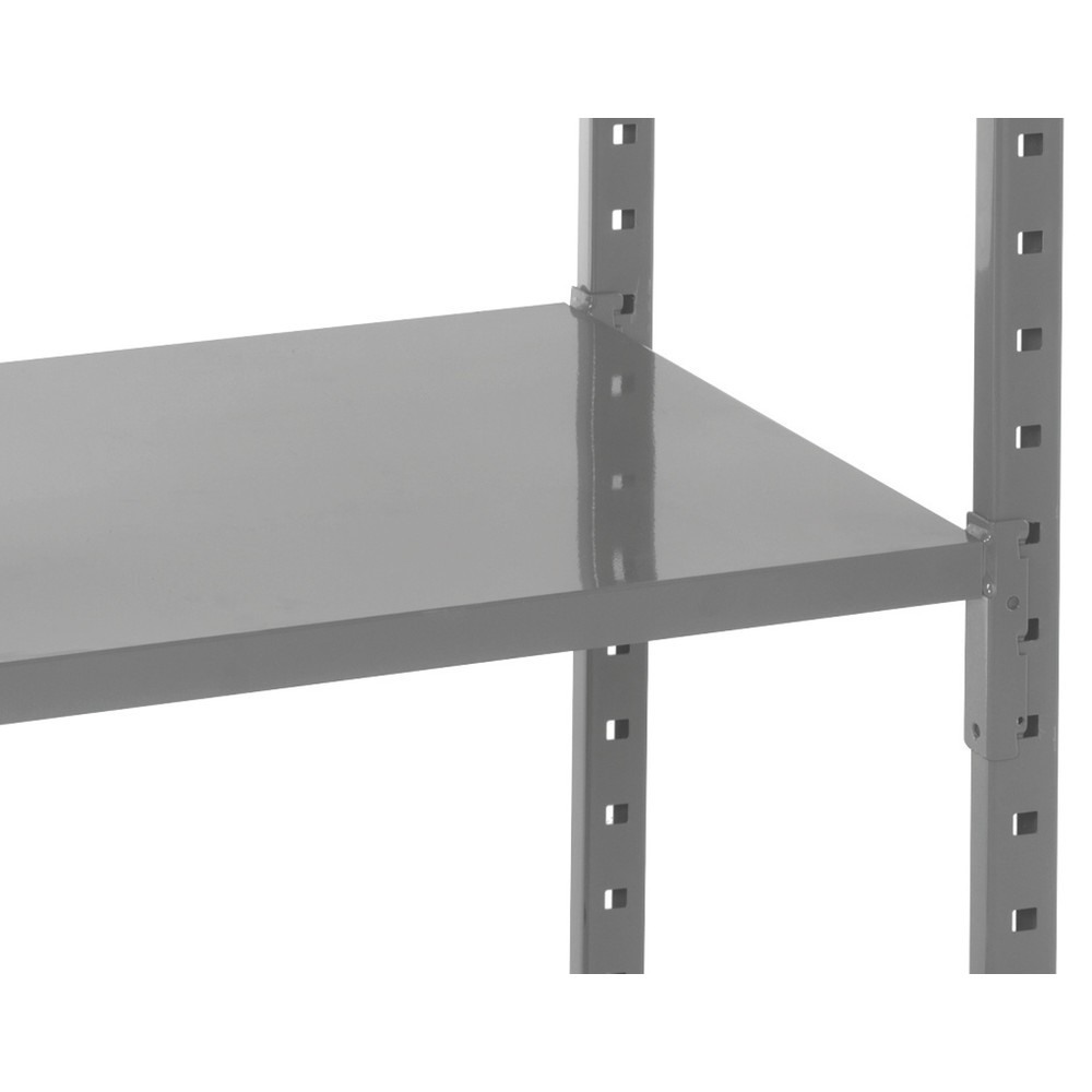 Número de imagen del producto 5: ManOrga Estantería de cargas pequeñas, módulo adicional, con paneles de acero, carga por estante 500 kg, ALxANxFO 3.000 x 1.010 x 600 mm
