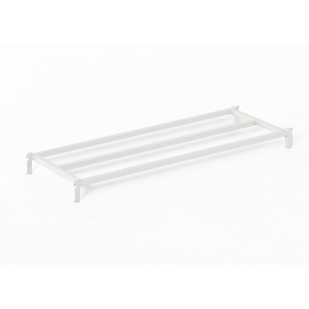 Número de imagen del producto 4: Estantería de cargas pequeñas ManOrga gris grafito/gris claro con 5 baldas de aglomerado, carga por estante 71 kg, HxAxF 2.000 x 1.540 x 300 mm