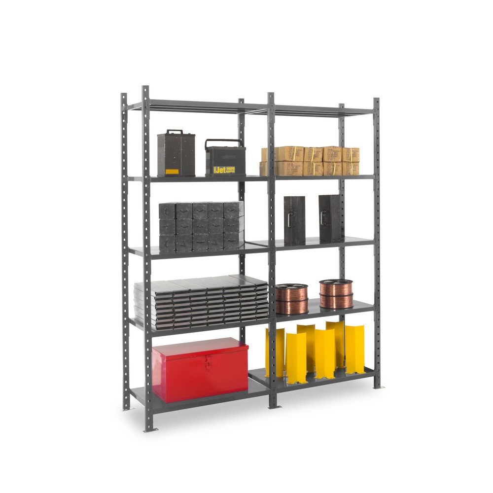 Produktabbildung Nr. 7: ManOrga Fachbodenregal, AF, mit Stahlpaneelen, FL 460 kg, HxBxT 2.000 x 1.260 x 600 mm