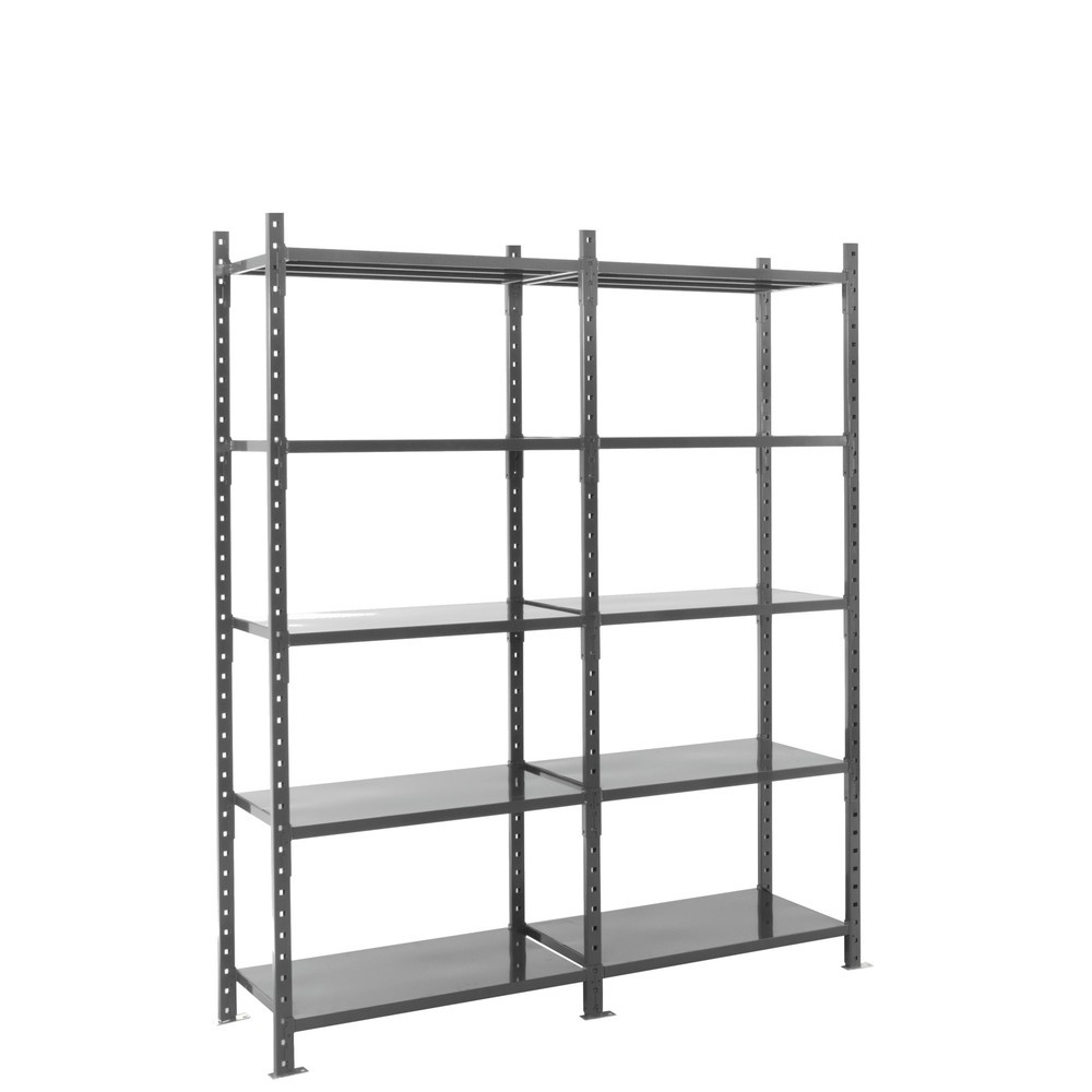 Produktabbildung Nr. 8: ManOrga Fachbodenregal, AF, mit Stahlpaneelen, FL 500 kg, HxBxT 2.500 x 1.010 x 500 mm