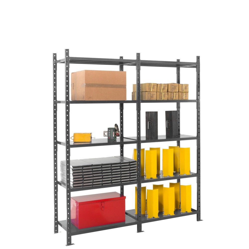 Produktabbildung Nr. 9: ManOrga Fachbodenregal, AF, mit Stahlpaneelen, FL 500 kg, HxBxT 2.500 x 1.010 x 500 mm