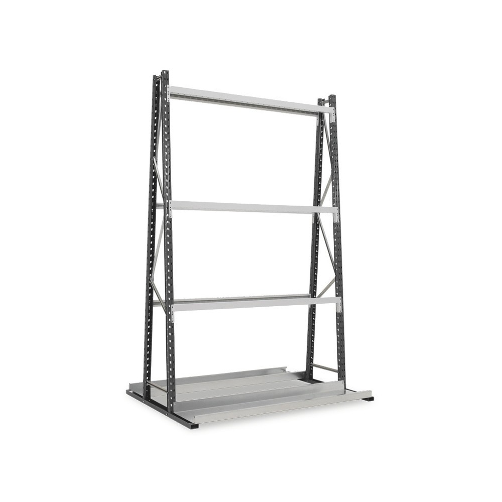 Obrázek produktu: ManOrga Vertikální regál, oboustranný, základní pole, VxŠxH 2500 x 1500 x 680 mm