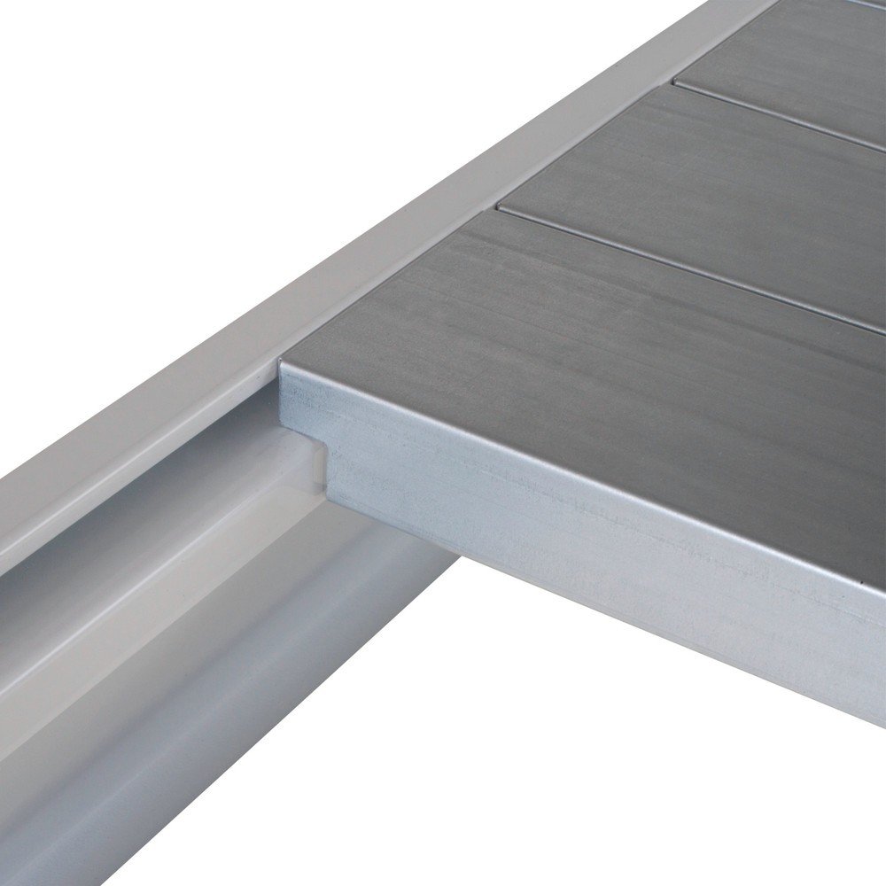Product afbeelding: ManOrga Legbord voor grootvakstelling, met staalpanelen, B x D 1.800 x 600 mm