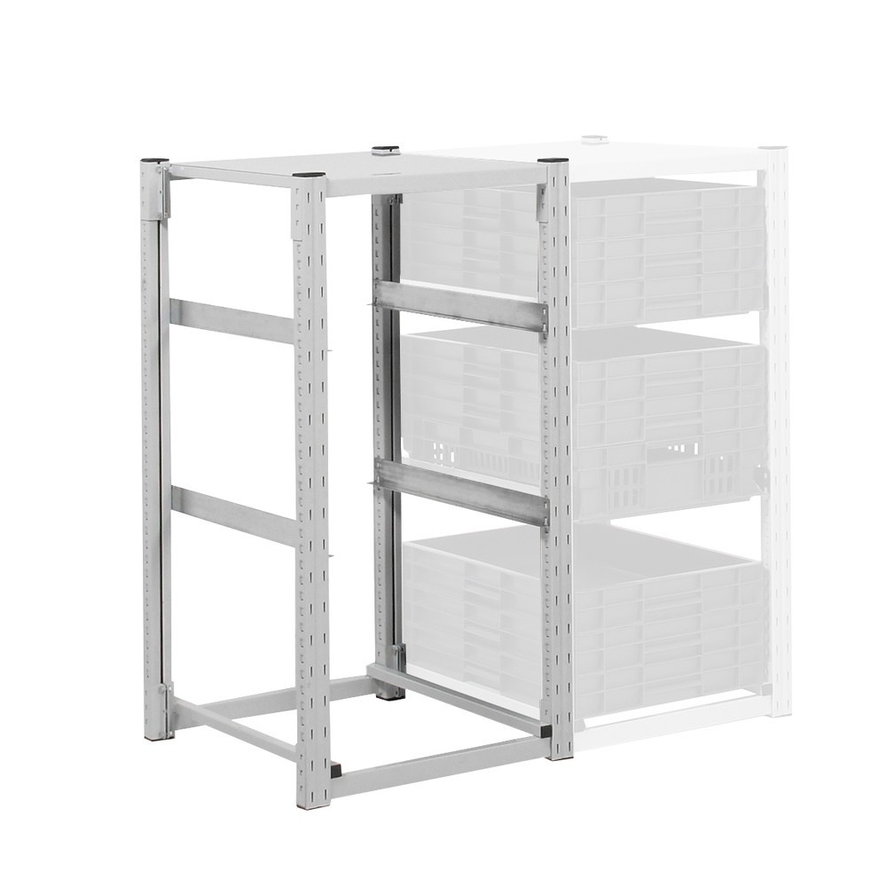 N° de l'image du produit 2 : ManOrga Rayonnage à conteneurs pour boîtes Eurobox, TB, H x l x P 1 000 x 307 x 400 mm