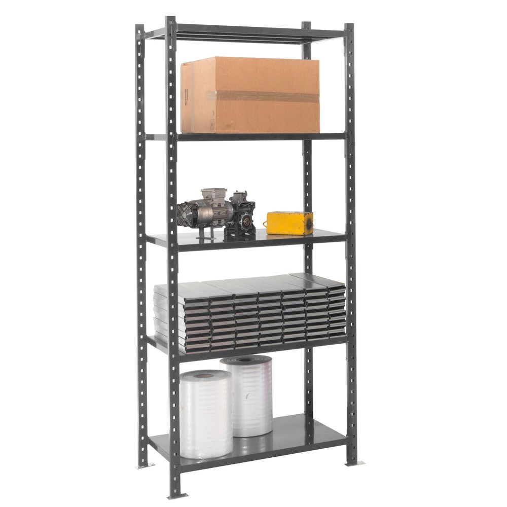 N° de l'image du produit 6 : ManOrga Rayonnage à tablettes, TA, avec panneaux d'acier, FL 500 kg, H x l x P 2 000 x 1 010 x 500 mm