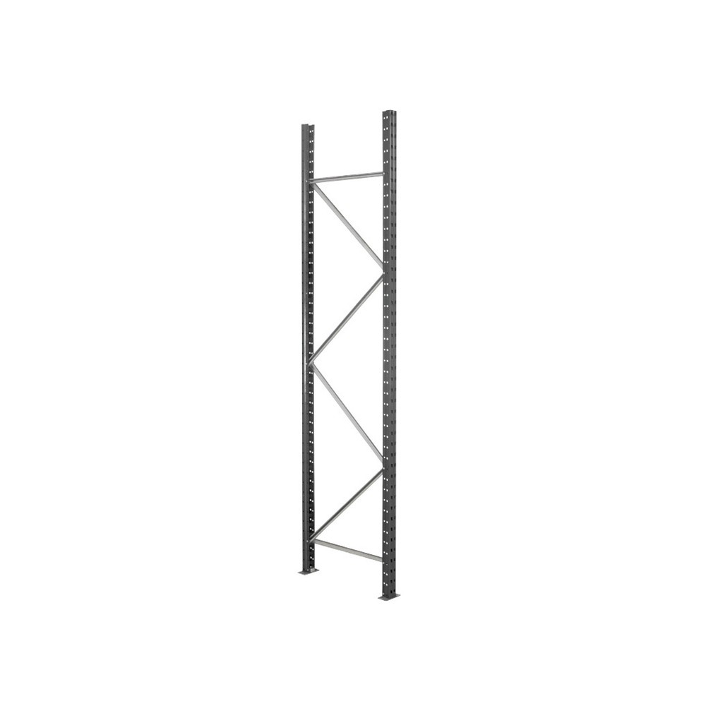 Produktabbildung Nr. 2: ManOrga Weitspannregal, mit Spanplatten, GF, graphitgrau/lichtgrau, HxBxT 2.000 x 1.250 x 600 mm