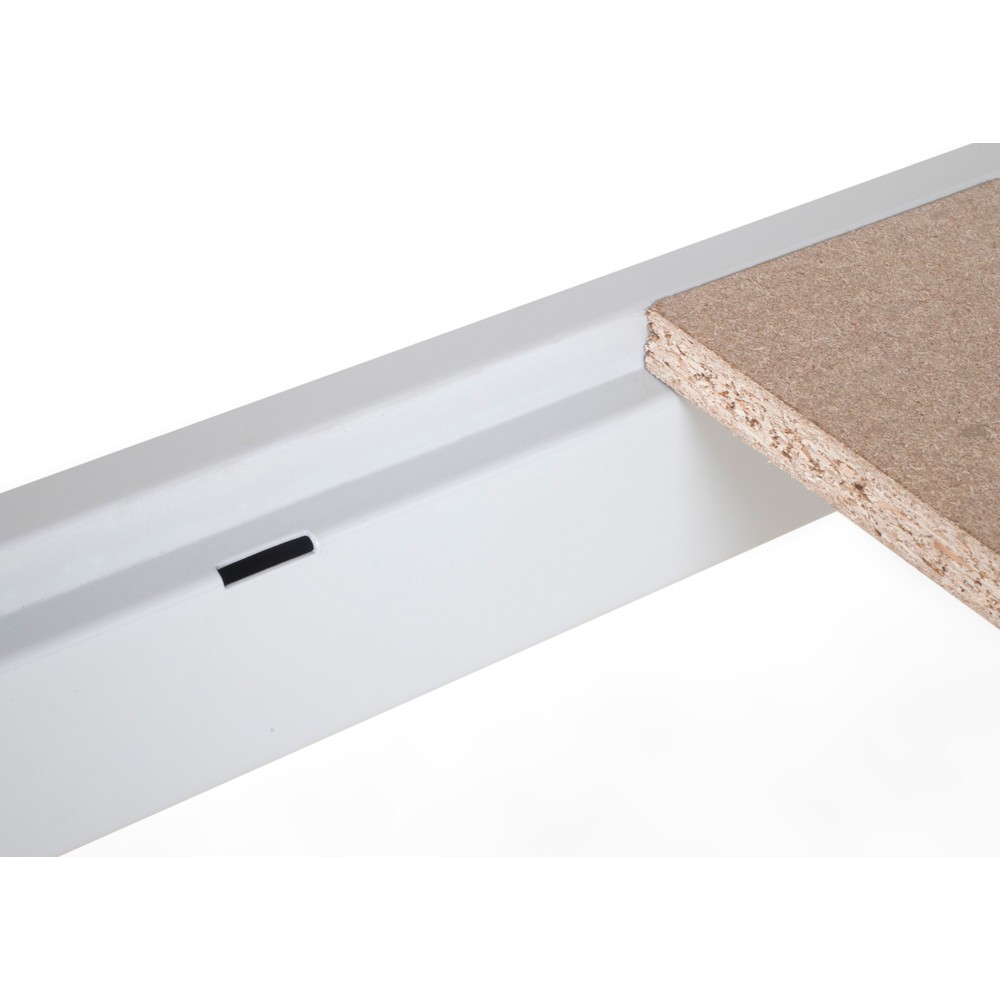 Produktabbildung Nr. 3: ManOrga Weitspannregal, mit Spanplatten, GF, graphitgrau/lichtgrau, HxBxT 2.000 x 1.250 x 600 mm