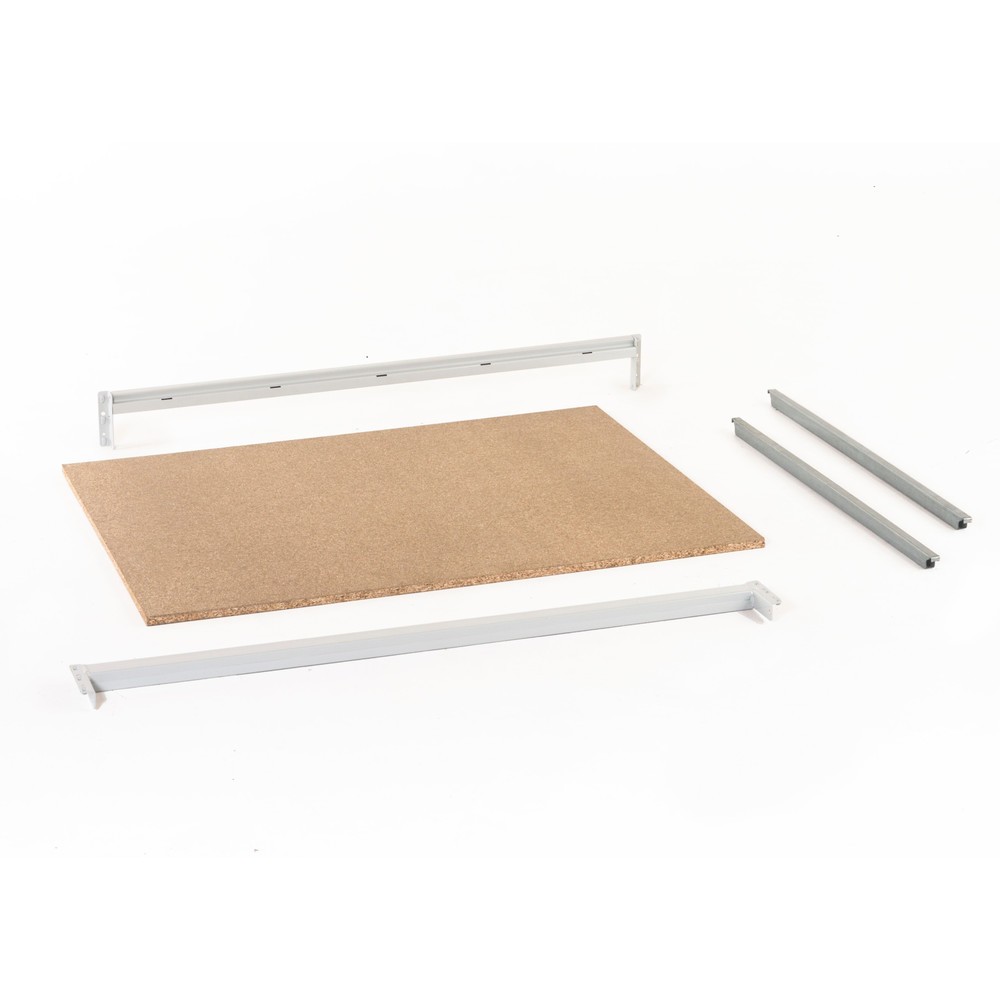 Produktabbildung Nr. 4: ManOrga Weitspannregal, mit Spanplatten, GF, graphitgrau/lichtgrau, HxBxT 2.000 x 1.250 x 600 mm