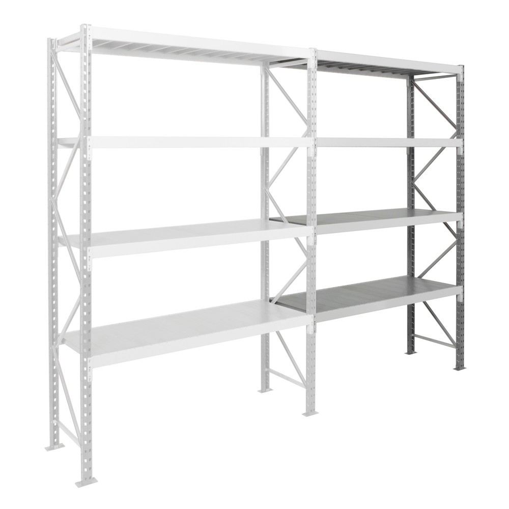 Produktabbildung Nr. 1: ManOrga Weitspannregal, mit Stahlpaneelen, AF, FL 740 kg, HxBxT 3.000 x 2.700 x 1.000 mm