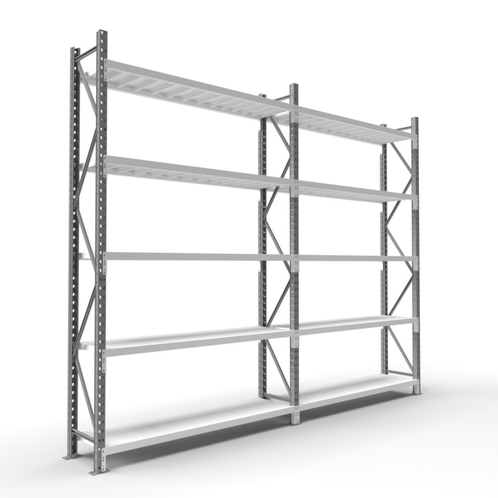 Produktabbildung Nr. 4: ManOrga Weitspannregal, mit Stahlpaneelen, GF, HxBxT 3.000 x 1.800 x 800 mm
