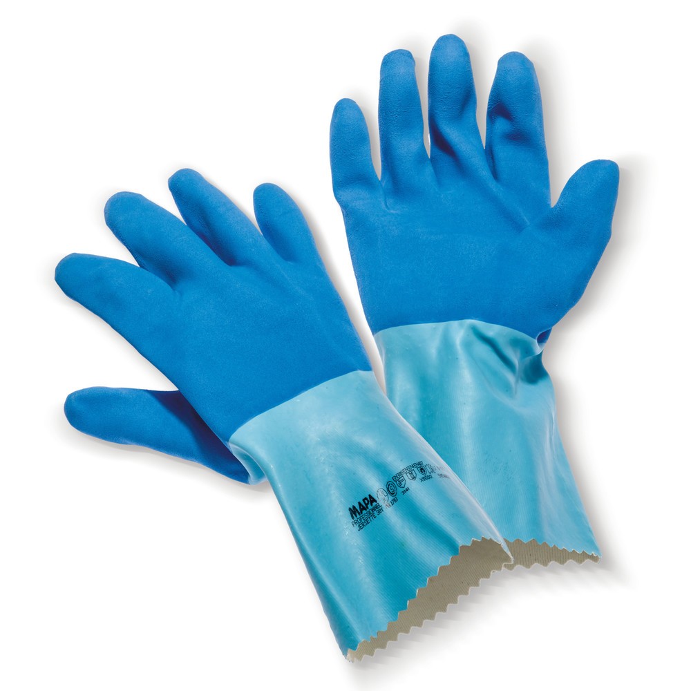 Produktabbildung: MAPA® Chemikalienschutz-Handschuhe Jersette 301, Größe 9