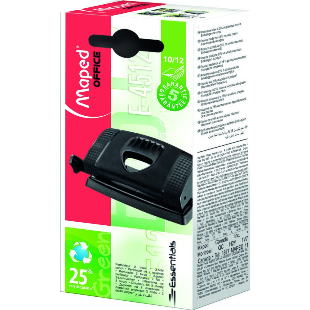 Produktabbildung Nr. 1: Maped Locher ESSENTIALS GREEN 10/12