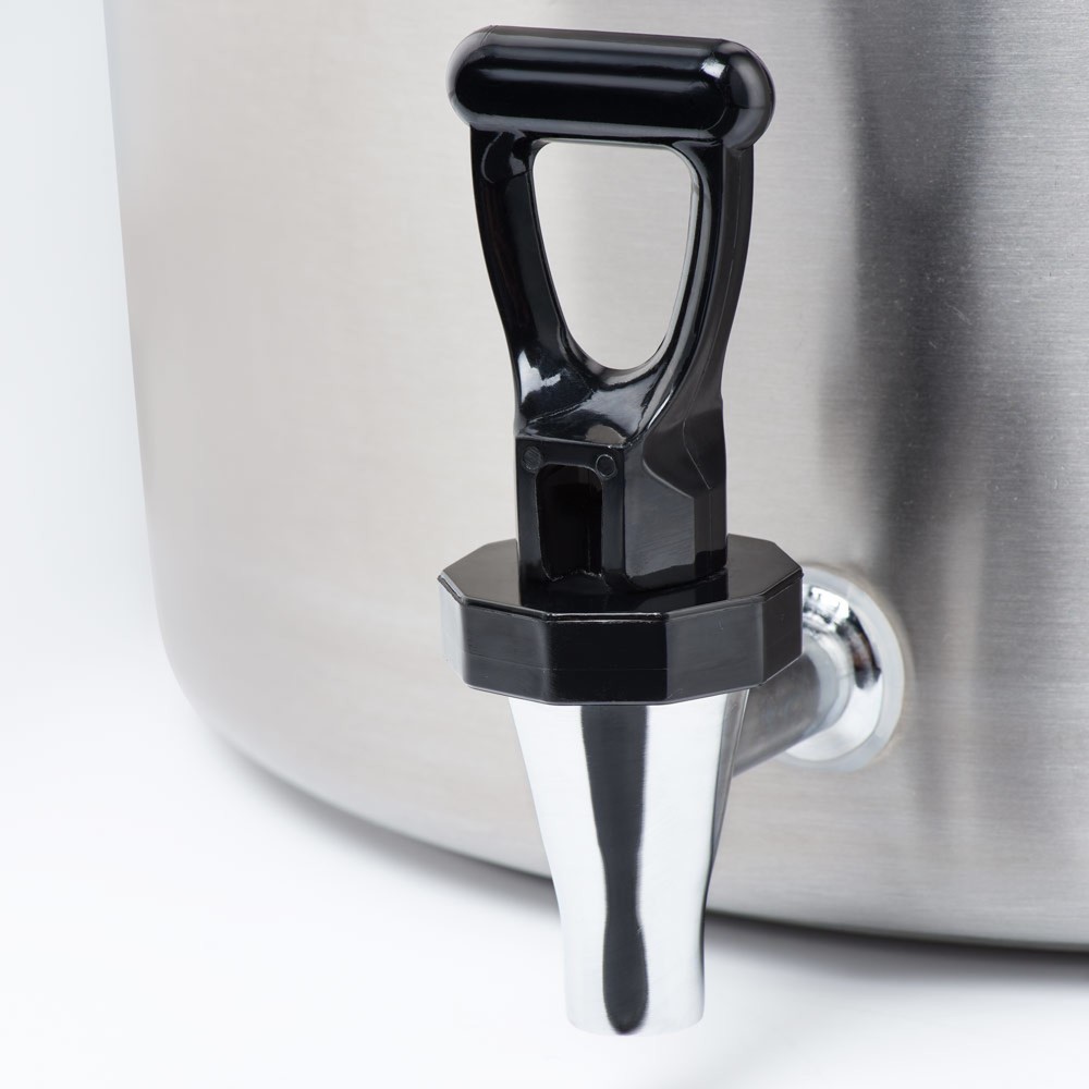 N° de l'image du produit 6 : Marmite à pommes de terre Stalgast avec robinet de vidange et couvercle, Ø 400 mm, hauteur 400 mm, 50,3 litres